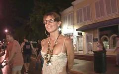 Gerturde is naked in Key West - movie 1 - 6