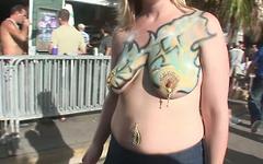 Painted Ladies are naked in Key West - movie 3 - 2