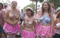 Painted Ladies are naked in Key West - movie 3 - 7