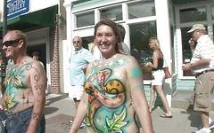 Carletta is naked in Key West - movie 4 - 2