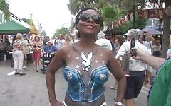 Carletta is naked in Key West - movie 4 - 6