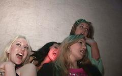Big tits, cameras and a group of horny bitches enjoying some wild group sex - movie 3 - 5