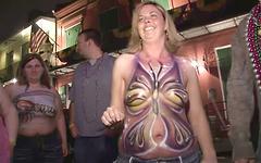 Martha flashes her tits during Mardi Gras festivities - movie 8 - 4