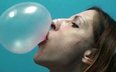 Marie Madison loves blowing bubbles - movie 7 - 3
