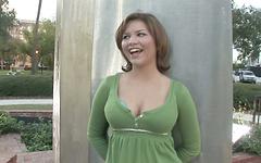Jenna shows her tits outside - movie 8 - 5