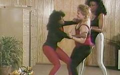 Tasha Voux gets into a lesbian fight - movie 1 - 3