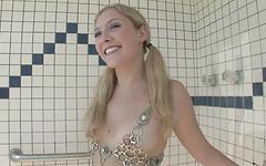 More brave amateurs get naked at the pole in huge public strip contest - movie 4 - 3