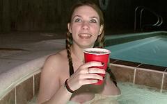 Eden gets sexual in the hot tub join background