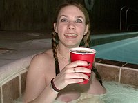 Eden gets sexual in the hot tub - movie 4 - 2