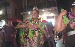 Chelsea has a good time at Mardi Gras - movie 6 - 3