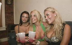 Some big tits are on display as these hotties flash the camera in public - movie 3 - 4