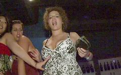 Rita and her friend are night club flashers - movie 3 - 2