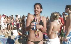 Wendy is having a fun time on South Padre Island join background