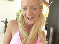 Watch Now - Cameron angel likes the taste of cum when its mixed with her pussy juice