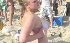 Group Outdoor Action Featuring Big Boob Teens And Amateur Striptease - movie 2 - 7