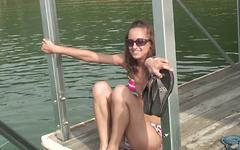 Watch Now - Matilda is a horny boat rider