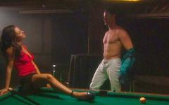 Brunette Beauty Ariana Jollee Seduces her Date And Fucks On The Pool Table - movie 5 - 3