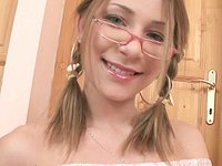 Watch Now - Rachel evans wears glasses while having sex