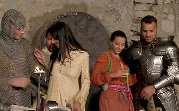 Download Linda leggins, lily cross and janet joy have a royal orgy