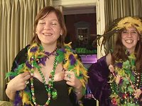 Carlitha never has a lame Mardi Gras - movie 1 - 2