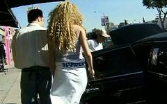 Salena Del Rey jerks off a dude in a limo - movie 5 - 3