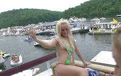Marta is a naked girl on the boat - movie 4 - 5