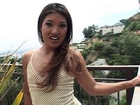 Asian whore Lyla Lei gets cum on her face - movie 2 - 2