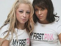 Watch Now - Leigh logan enjoys her first pink along with natalia forrest