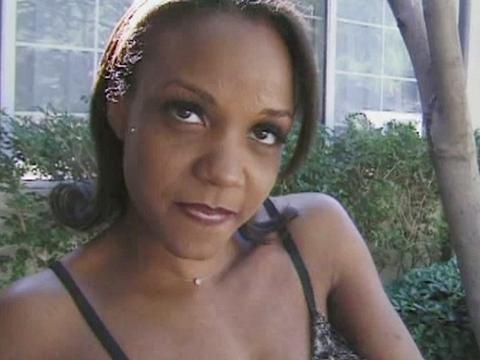 Sierra Swallows A Big Black Dick With Her Black Mouth