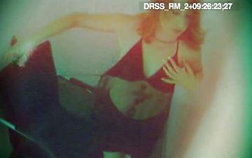 Download Liea gets caught being sexual on the security cam