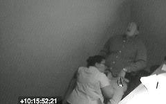 Sharon gets caught being sexual on the security cam - movie 9 - 3