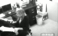 Ingrid gets caught on the security cam - movie 3 - 7