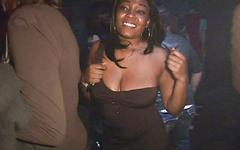 Shaquira walks the street and shows her breasts - movie 1 - 4