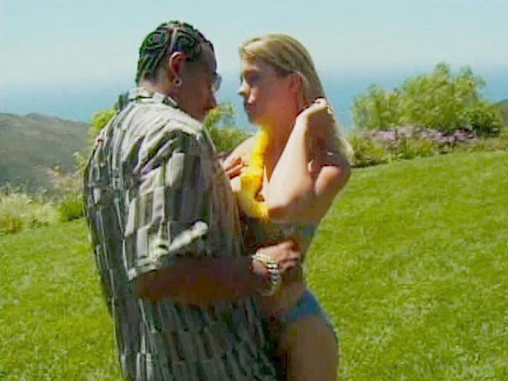 Outdoor Fuck Session With Blonde Big Boobed Slut Riding A Hot Black Cock