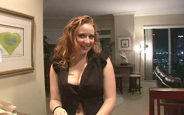 Download This redhead can't stop flashing her tits