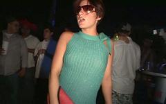 Salena and her friends enjoy flashing dudes at the club - movie 6 - 3