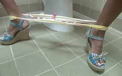 Brooklyn Blue gets sexual in the public restroom - movie 5 - 4