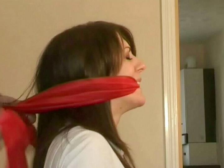 Holly Beau Gets Bound To A Chair