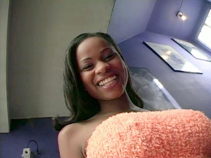 Caramel Enjoys Getting A Load In Her Black Pussy