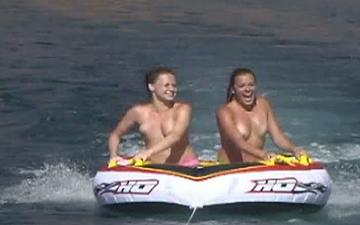 Download Renee perez goes tubing and falls