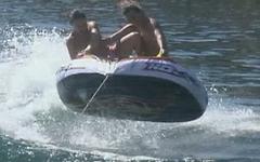 Renee Perez goes tubing and falls - movie 11 - 6