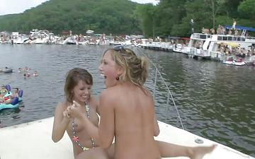 Download A few lesbian teens and others showing all of their skin in the outdoors