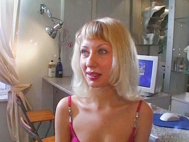Natalie Takes Two Huge Cocks Up Her Ass