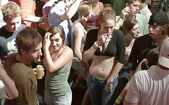 Spring break partiers flash their tits at a nightclub - movie 6 - 3