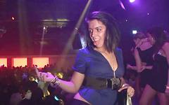 Amateur party girls drink and dance and flash their tits in nightclub - movie 3 - 3