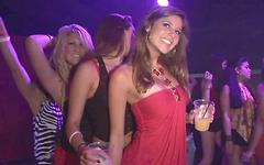 Amateur party girls drink and dance and flash their tits in nightclub - movie 3 - 5