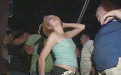 Amateur college party girls drink and dance in night club and get wild - movie 4 - 6