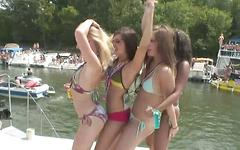 Group Outdoor Nudity With Plenty of Public 18+ Teen Amateur Strippers - movie 8 - 6