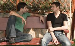 Michael Lucas has an erotic chat with Mario McGabe - movie 7 - 5