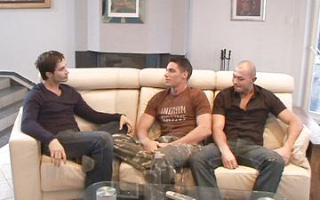 Download Lucio maverick has a chat with michael lucas and buck monroe